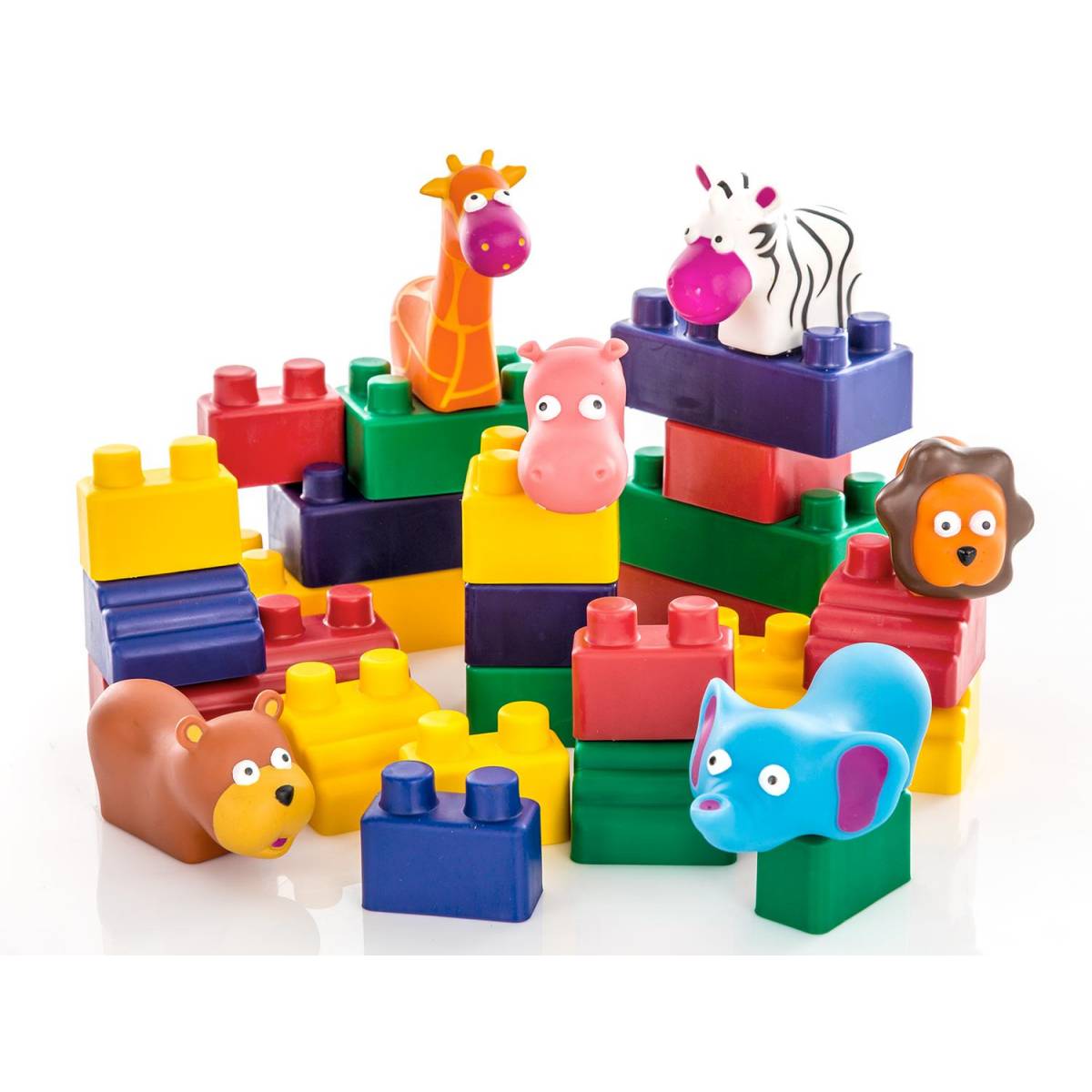 Edushape Blocks, Animals & Train