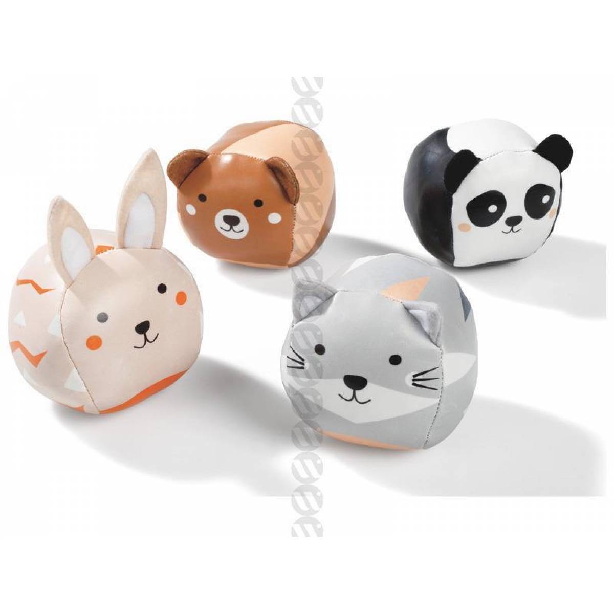 Set of 4 Animal Balls