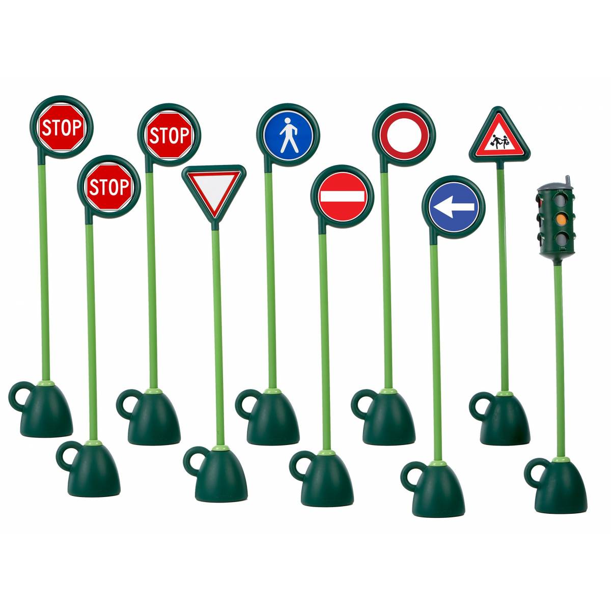 Traffic Light and Sign
