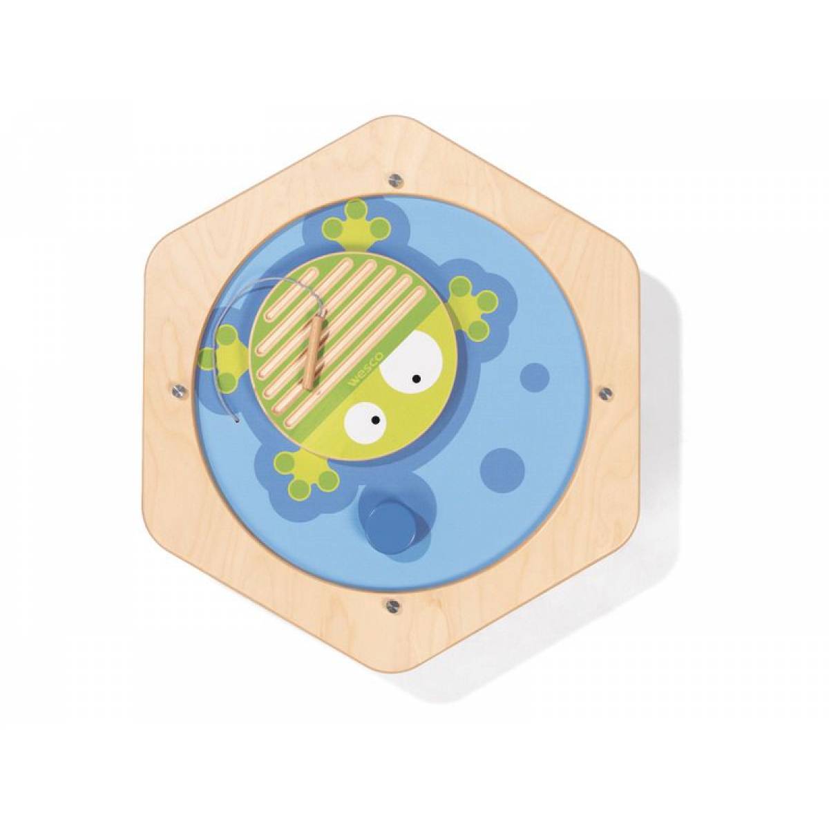 Hexagon Activity Panel - Guiro Frog